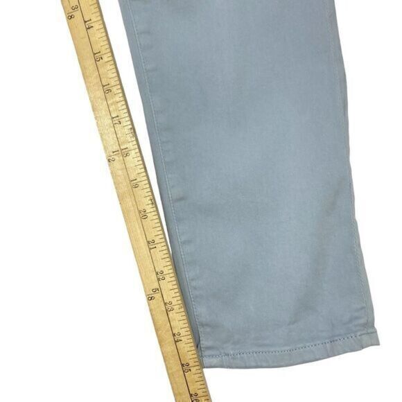 AG Adriano Goldschmied Pants Womens 30R Prima Crop Cigarette Light Blue Skinny - Picture 13 of 15